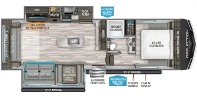 Reflection 150 Series 295RL – Lightweight Luxury Fifth Wheel - Photo 6