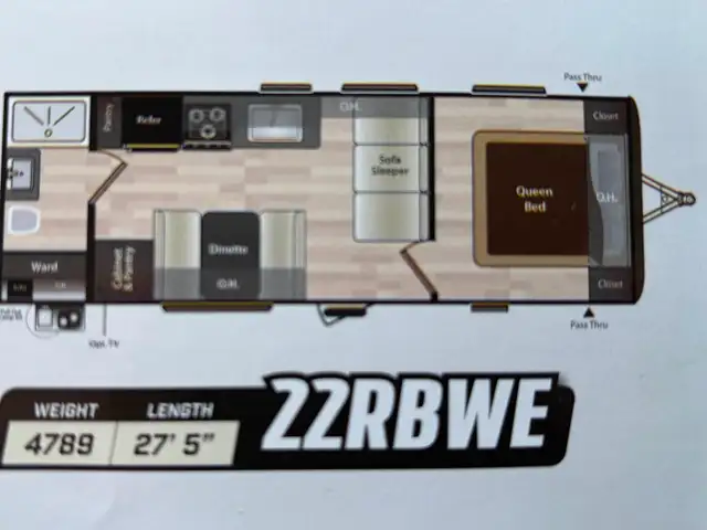2018 Keystone Hideout 22RBWE - with outdoor kitchen - Photo 4