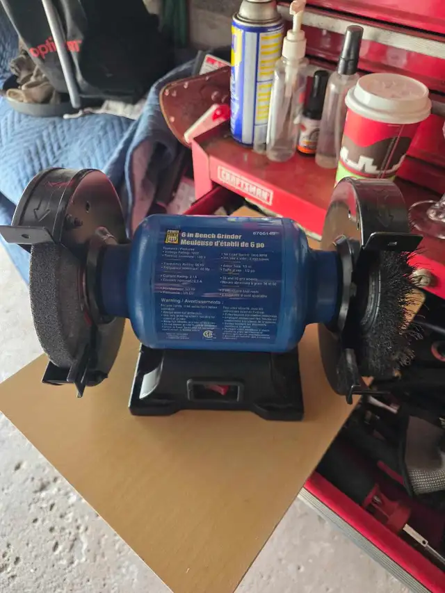 6 in Bench Grinder