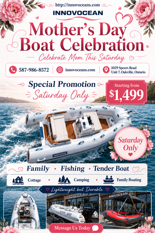 Mother’s Day Special – boats from $1,499! INNOVOCEAN inflatable - Photo 2