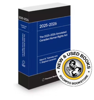 The 2025-2026 Annotated Canadian Human Rights Act 9781038216113