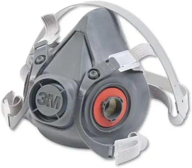 (New) 3M Large Half Facepiece Reusable Respirator 6300