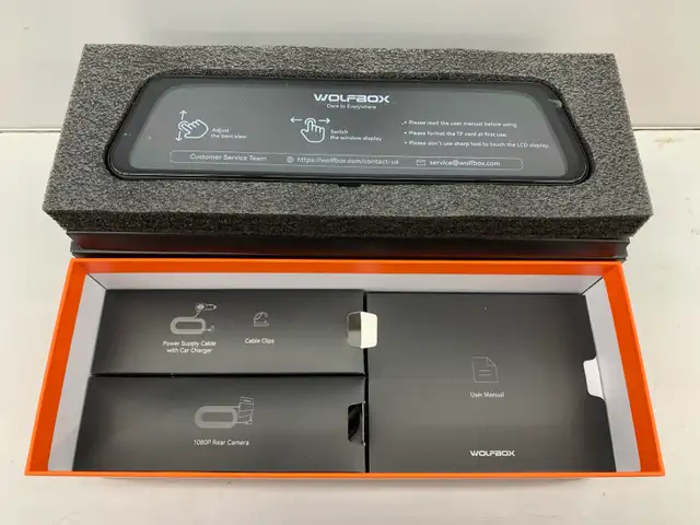 Wolfbox M40 Mirror Dashcam - Photo 2