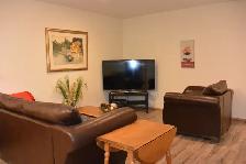 Furnished 2-bedroom, 1-bathroom suite for rent in Drayton Valley