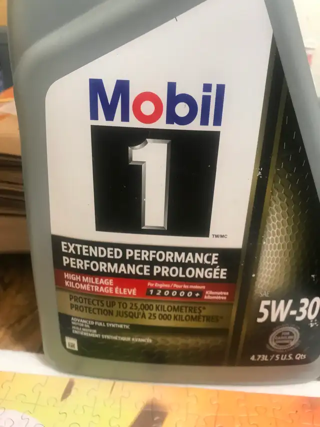 Mobil One Oil