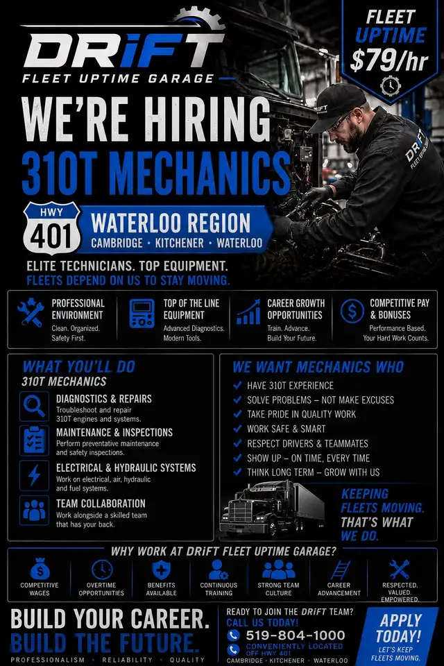 Hiring 310T Mechanic