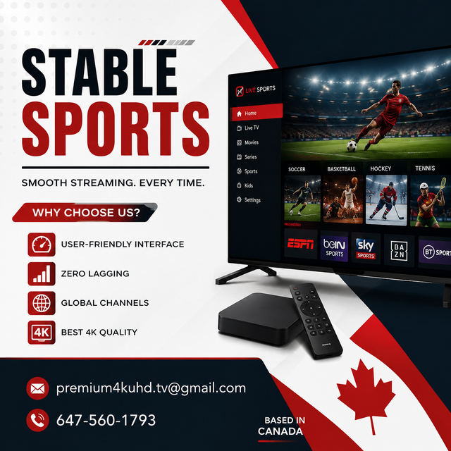 STABLE 4K I.P/T.V CONNECTION PROVIDER