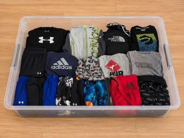 large brand name boy bundle size 10-12&12-14
