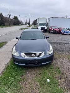 Infinity G37X 2009  LOW MILEAGE