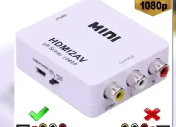 HDMI To AV (RCA) Converter