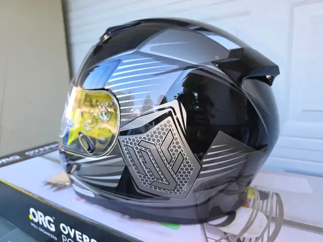 HJC CL-17 Stryker Full Face Motorcycle Helmet Size Large L - Photo 2