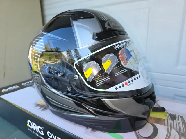 HJC CL-17 Stryker Full Face Motorcycle Helmet Size Large L - Photo 7