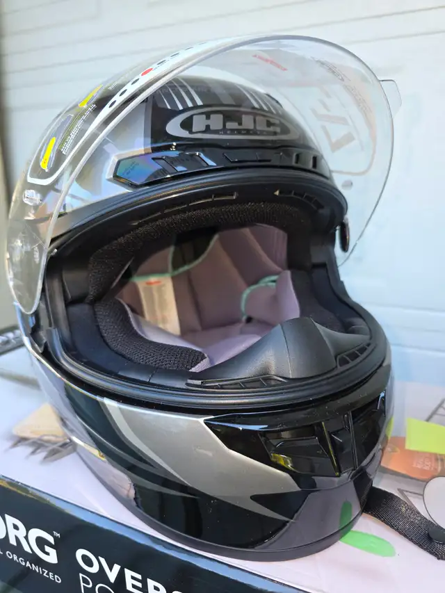 HJC CL-17 Stryker Full Face Motorcycle Helmet Size Large L - Photo 9