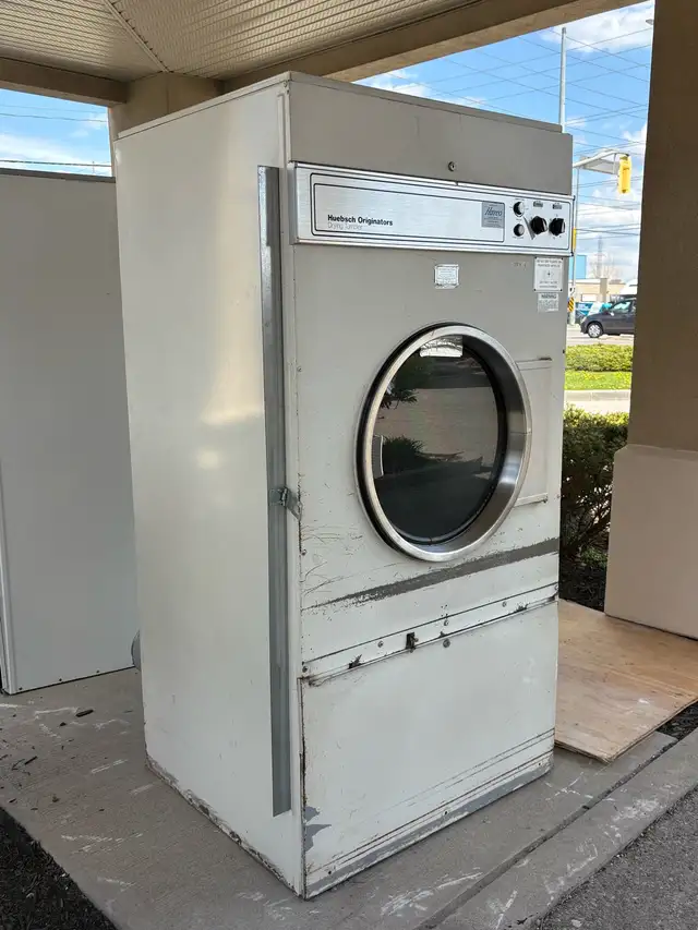 Huebsch 37lb Commercial Gas Dryer Tested Working 120K BTU