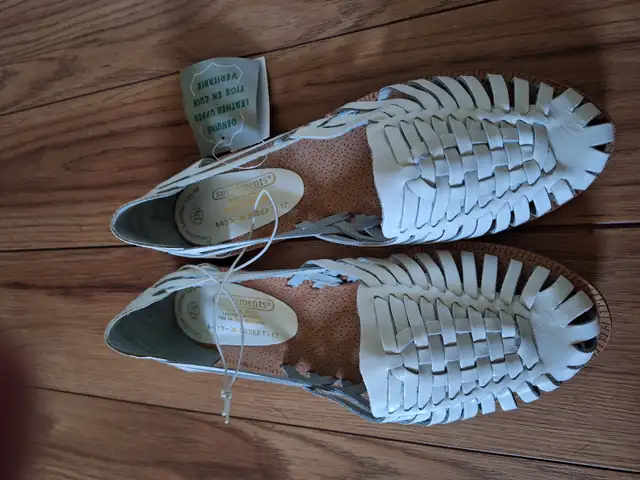 Women’s Sentiments Genuine Leather Flat Shoes - New - Photo 3