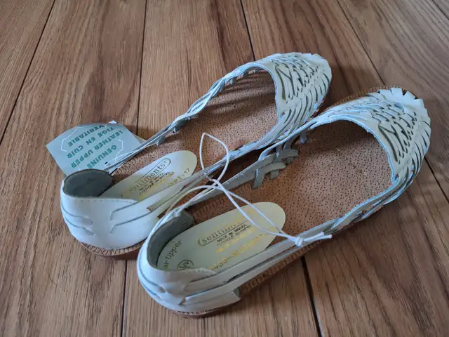 Women’s Sentiments Genuine Leather Flat Shoes - New - Photo 6