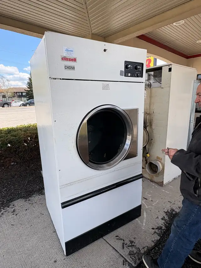 Cissell CHD50 Commercial 50lb Gas Dryer Natural Gas - Photo 3