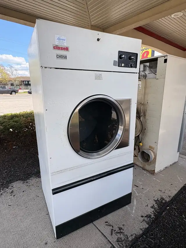 Cissell CHD50 Commercial 50lb Gas Dryer Natural Gas - Photo 7