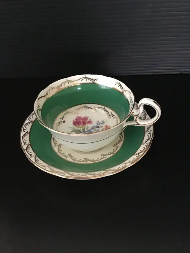 Antique Ansley tea cup and saucer $ 40.00