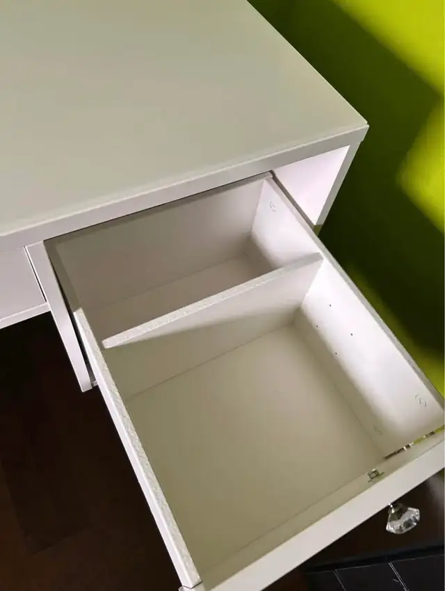 IKEA Vanity White Makeup Dresser - Photo 4