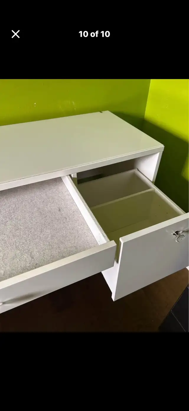 IKEA Vanity White Makeup Dresser - Photo 7