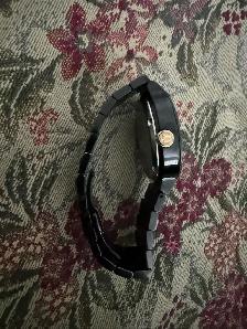 Bulova Men's Modern Automatic Black Dial Black Bracelet Watch - Photo 3