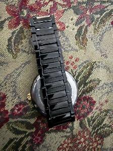 Bulova Men's Modern Automatic Black Dial Black Bracelet Watch - Photo 4