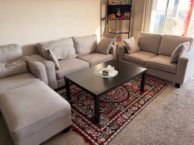 7 seater sofa with coffee table for sale
