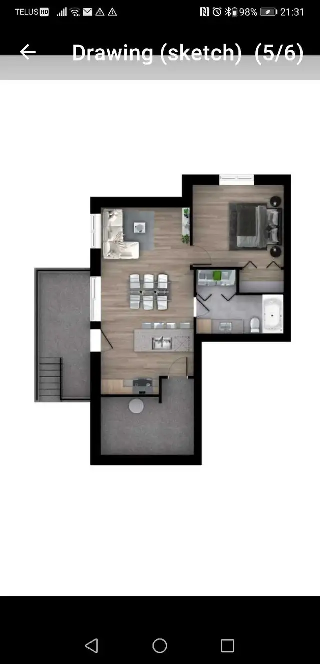 Beautiful and modern 3 ½ (850 sqft) in Longueuil - Photo 10