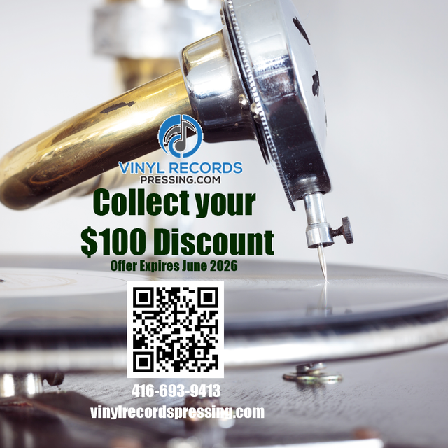 We press vinyl records for singers