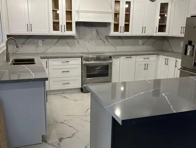 Kitchen Renovation - Cabinets Countertops Backsplash - Photo 4