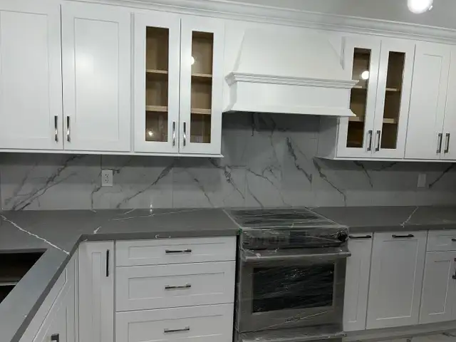 Kitchen Renovation - Cabinets Countertops Backsplash - Photo 8