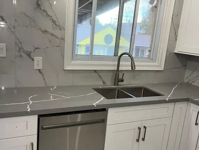 Kitchen Renovation - Cabinets Countertops Backsplash - Photo 9