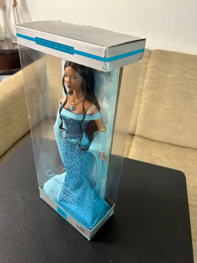 Black Barbie Birthstone Collection (Rare) - Photo 3