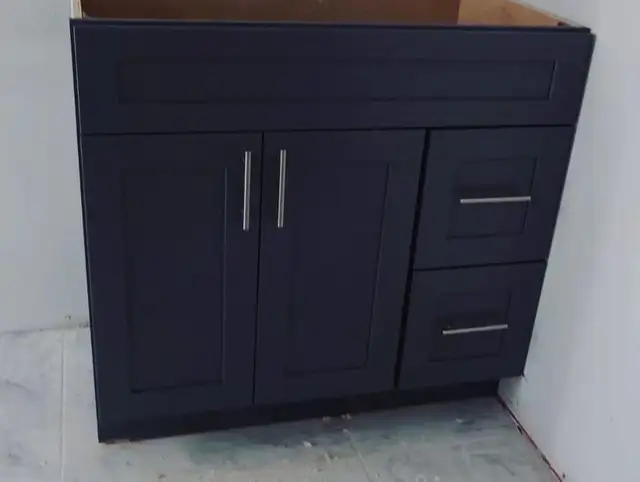 washroom Vanity Cabinets Countertops Solid Wood - Photo 3