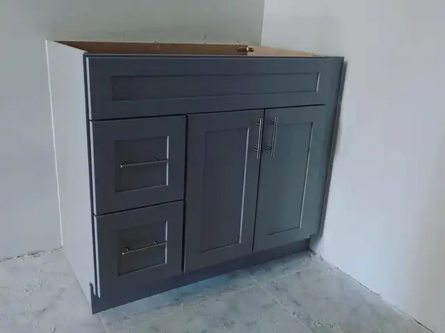 washroom Vanity Cabinets Countertops Solid Wood - Photo 4