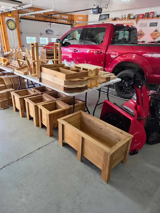 Woodworking for sale /Objets en bois a vendee - Photo 2