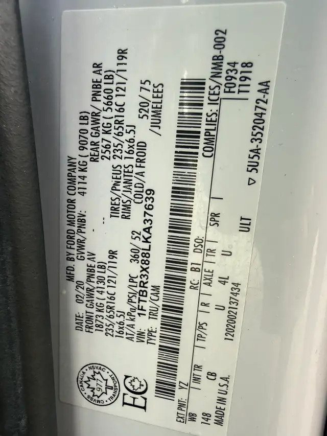2020 Ford Transit Cargo Van T-250 - REEFER/FREEZER - Photo 17