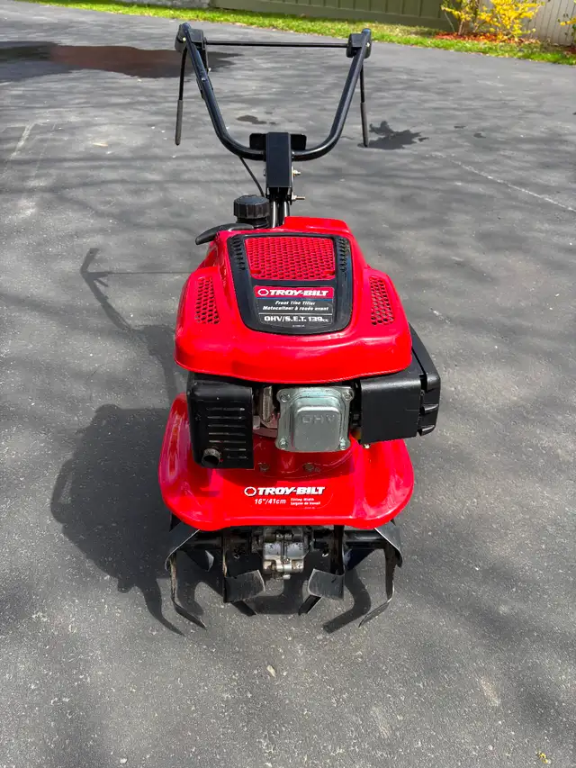 Troy built tiller excellent condition used very little $500