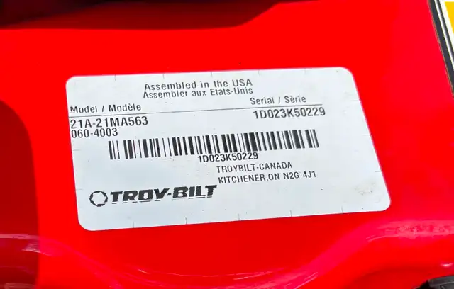Troy built tiller excellent condition used very little $500 - Photo 4