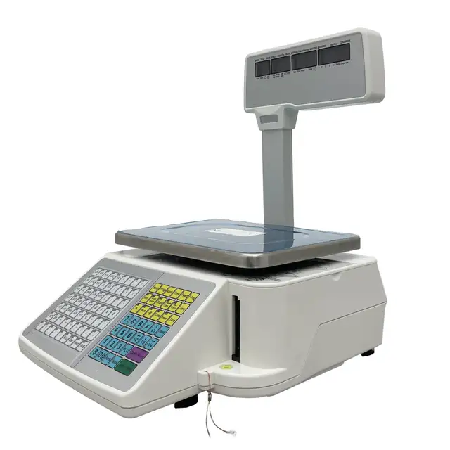 Digital Scale Thermal Printer Four-window pole 30kg 110V 024014 - Photo 2