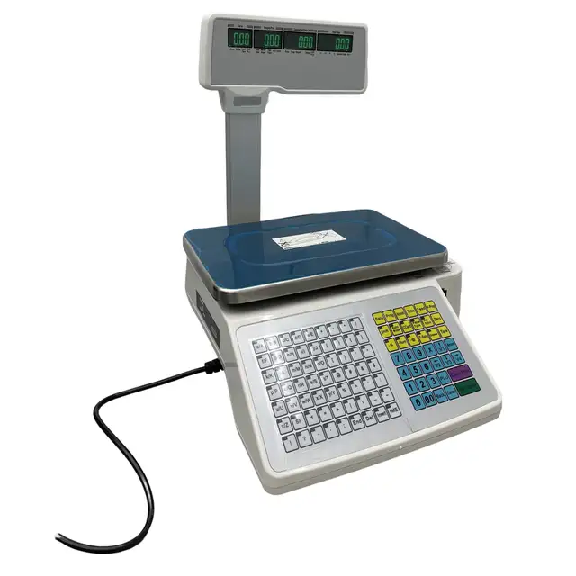Digital Scale Thermal Printer Four-window pole 30kg 110V 024014 - Photo 9