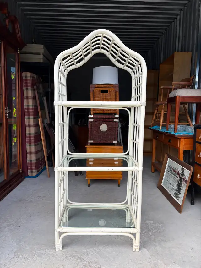 White Shelf Unit