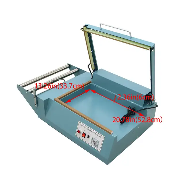 L-Bar Sealer Packing Machine Manual Bag Heat Shrink Film 249306 - Photo 4