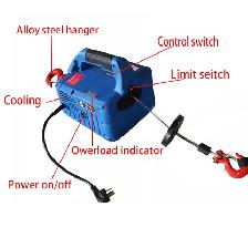 110V 450KG7.4M Portable Electric Winch Wireless Remote 300183 - Photo 2