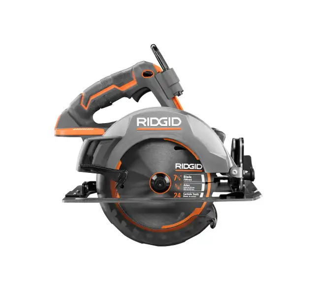 New! RIDGID 18V Brushless 7-1/4-inch Circular Saw (Tool Only) - Photo 2