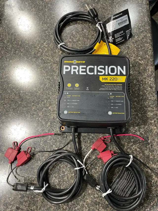 Minn Kota Precision 220 on board charger