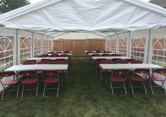 Table and chair rental Brampton - Photo 7