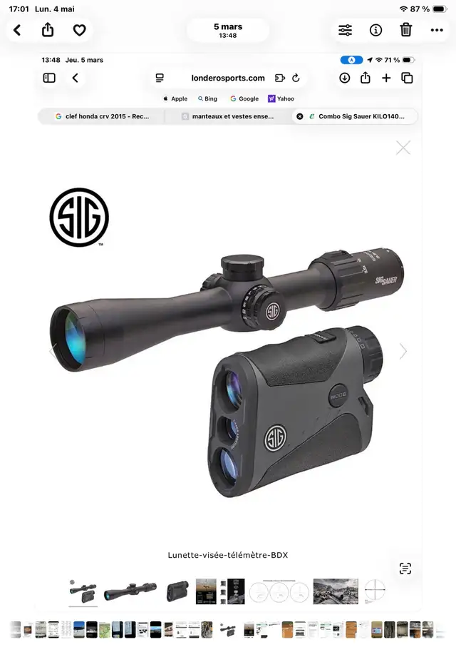 téléscope Sig Sauer 3.5-10x42 - Photo 3