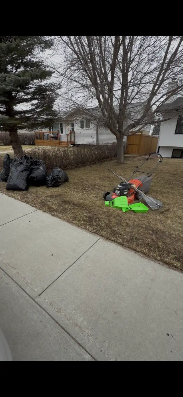 Backyard Cleaning & Yard Work Services – Edmonton